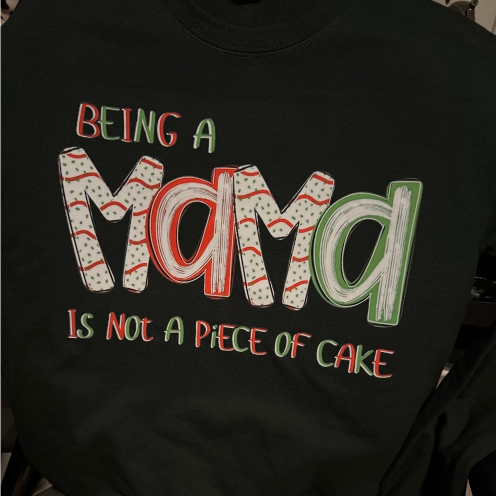 Brand new mama christmas crews made by me
